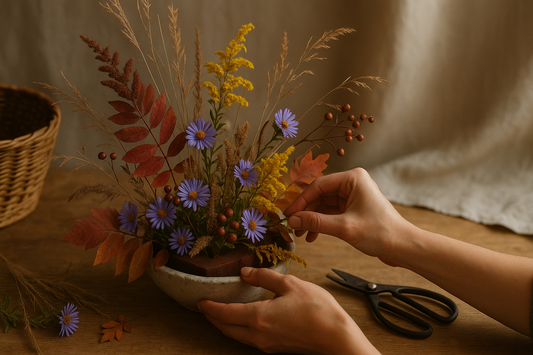 The Art of Slow Flowers: Mindful Design with Foraged Finds