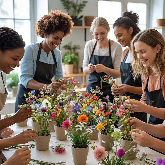 Fall Harvest Floral Bars: Host a DIY Workshop at Your Garden Center